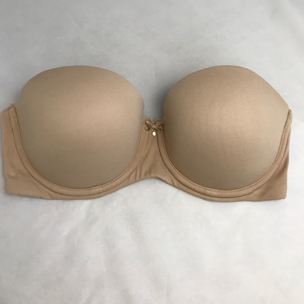 Soma nude beige bra strapless size 34D